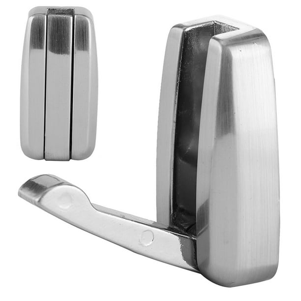 Automobile Hook,2pcs Zinc Alloy Concealed Hook Clothes Hats Towel Holder Accessories for Automobiles RV Bright silver Automobile Hook,2pcs Zinc Alloy Concealed Hook Clothes Hats Towel Holder Accessories for Automobiles RV Bright silver